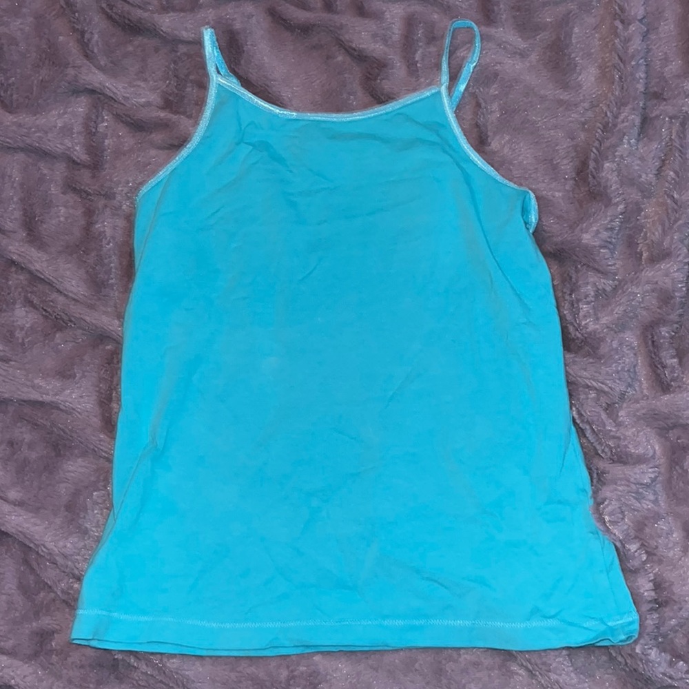 Faded Glory Girls blue spaghetti strap top